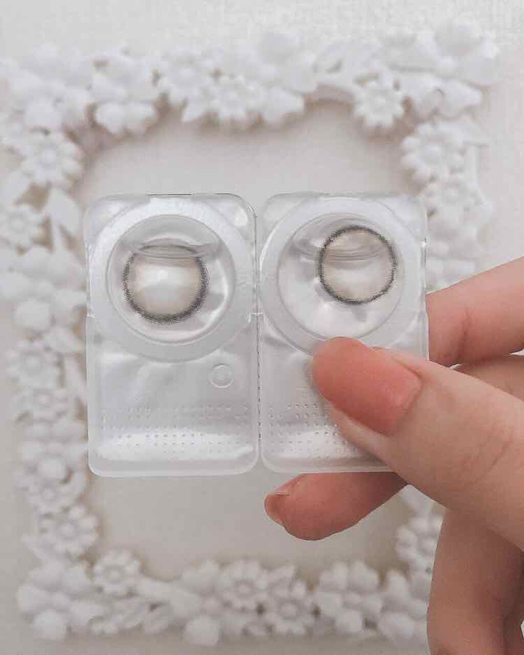 るちゃᙏ̤̫❤︎ on LIPS 「カラコンレビュー👀💭💗宮脇咲良ちゃんプロデュースのMOLAK(..」(2枚目)