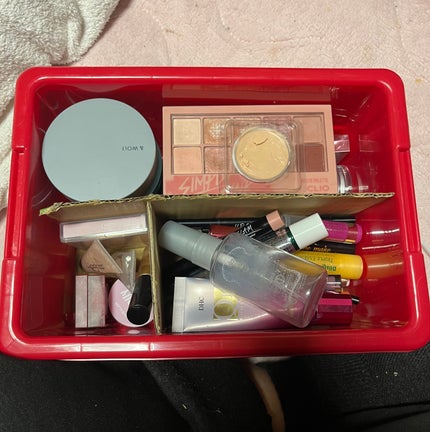 ゆう@低浮上 on LIPS 「コスメ収納クレーンゲーム専用コンテナBOXをメルカリでゲットし..」(2枚目)