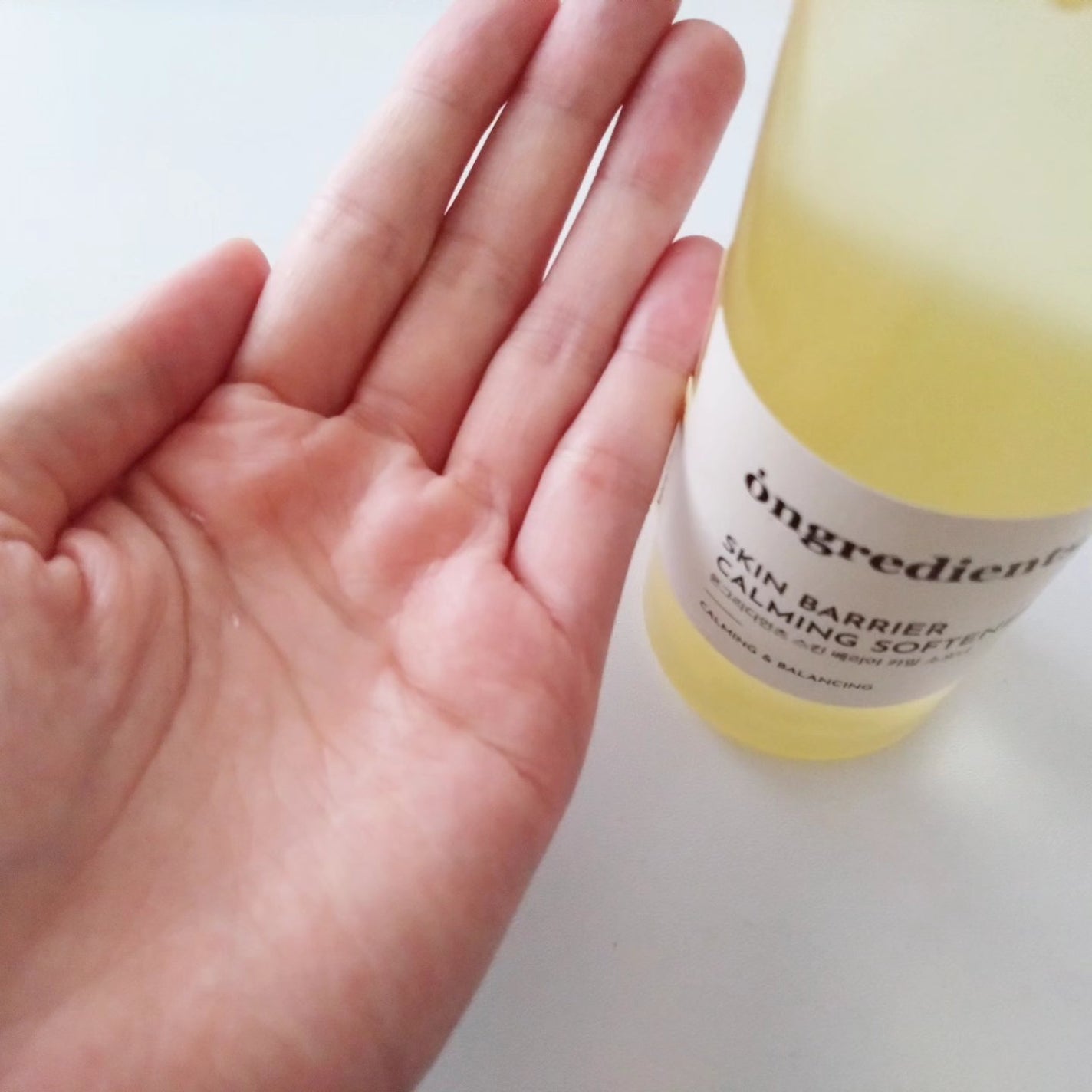 オングリディエンツ スキンバリアカーミングソフナー/Ongredients/化粧水を使ったクチコミ(3枚目)