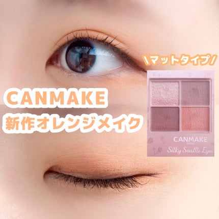 シルキースフレアイズ(マットタイプ)/キャンメイク/アイシャドウパレットを使ったクチコミ(1枚目)