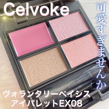 ヴォランタリーベイシス アイパレット/Celvoke/パウダーアイシャドウを使ったクチコミ（1枚目）