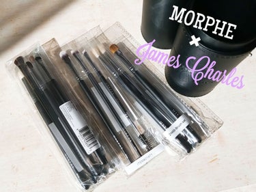 MORPHE×James Charles  The Eye Brush Set/Morphe/メイクブラシを使ったクチコミ（1枚目）