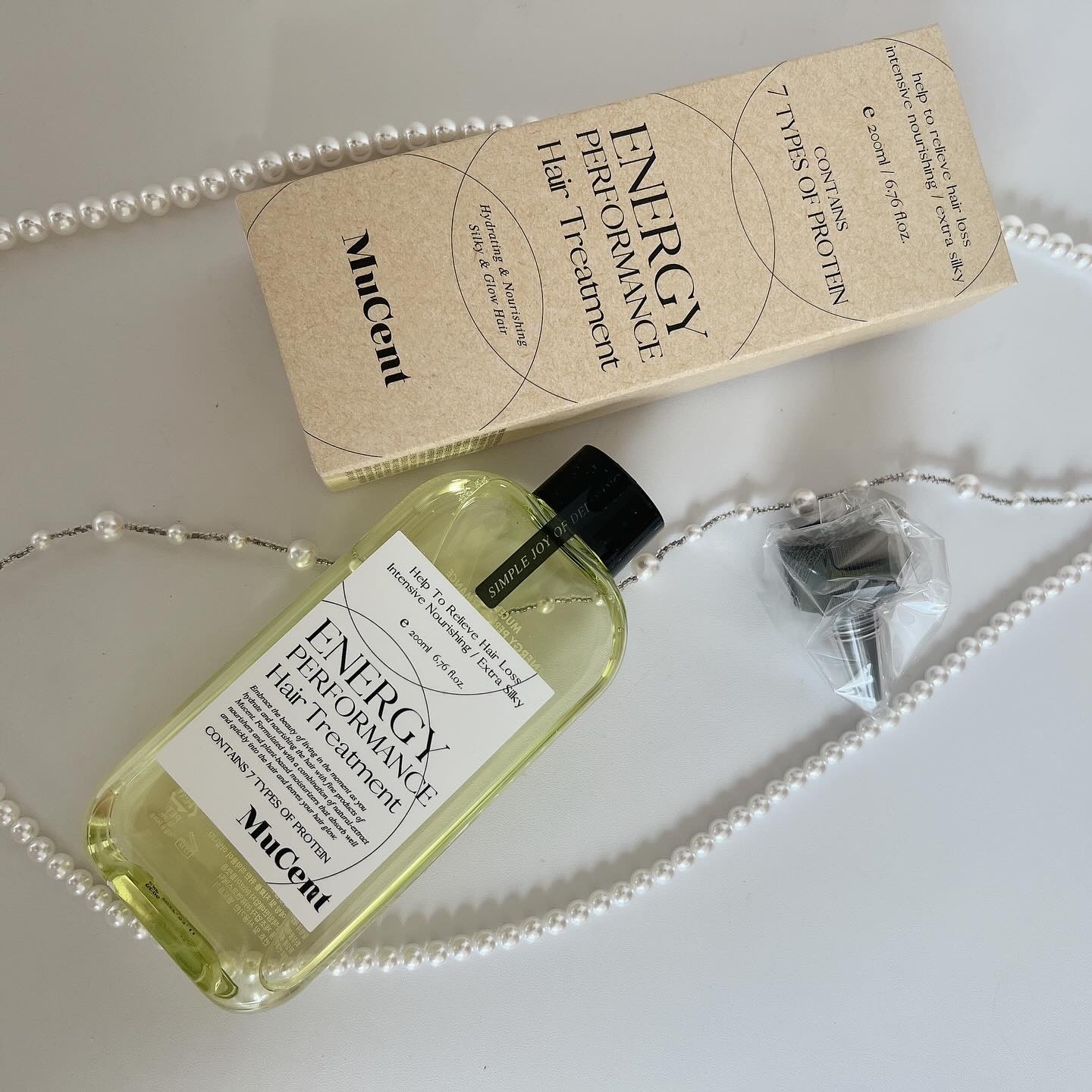 エナジーパフォーマンス スカルプシャンプー / ヘアトリートメント/MuCent/市販シャンプーを使ったクチコミ（3枚目）