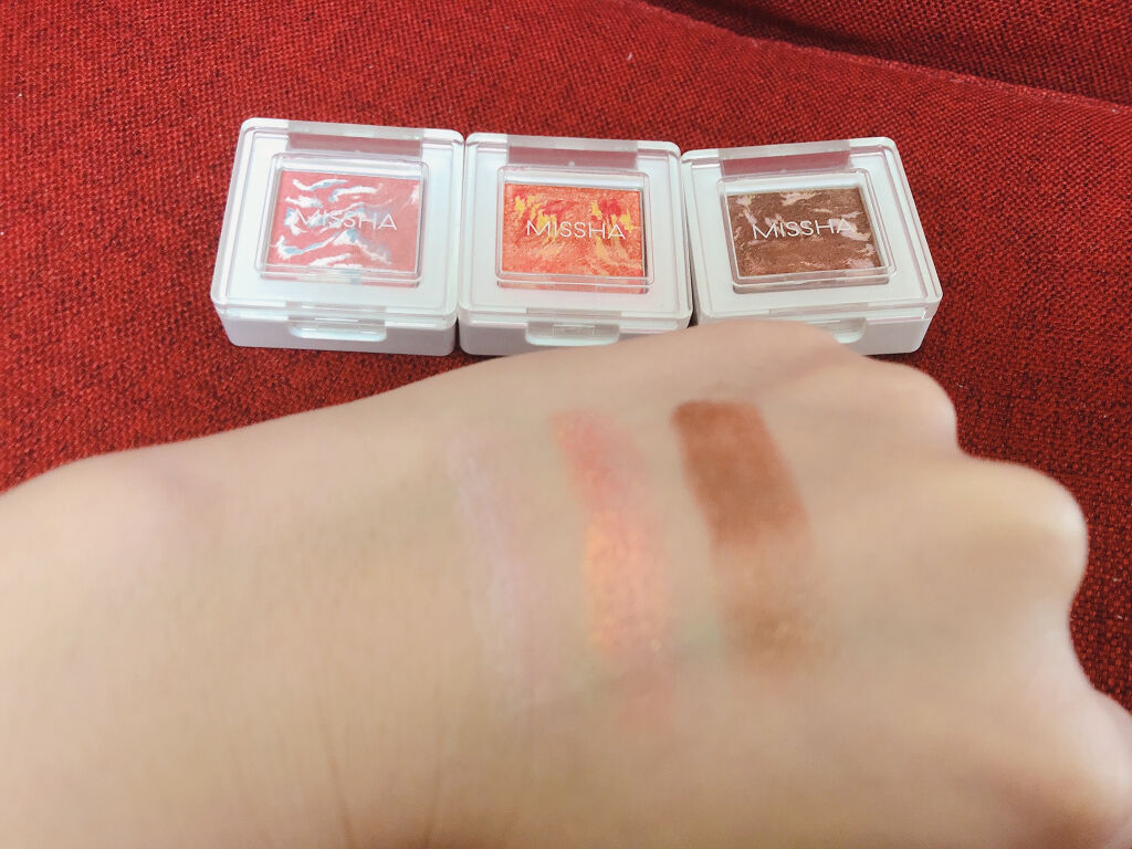 グリッタープリズム シャドウ GL01/MISSHA/グリッターを使ったクチコミ（3枚目）