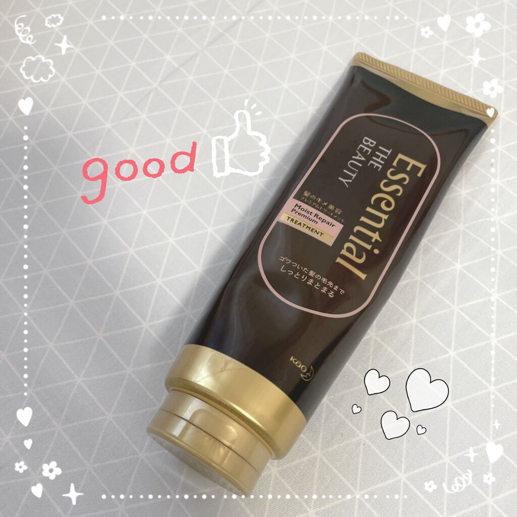 THE BEAUTY 髪のキメ美容プレミアムトリートメント＜モイストリペアプレミアム＞/エッセンシャル/洗い流すヘアトリートメントを使ったクチコミ（2枚目）