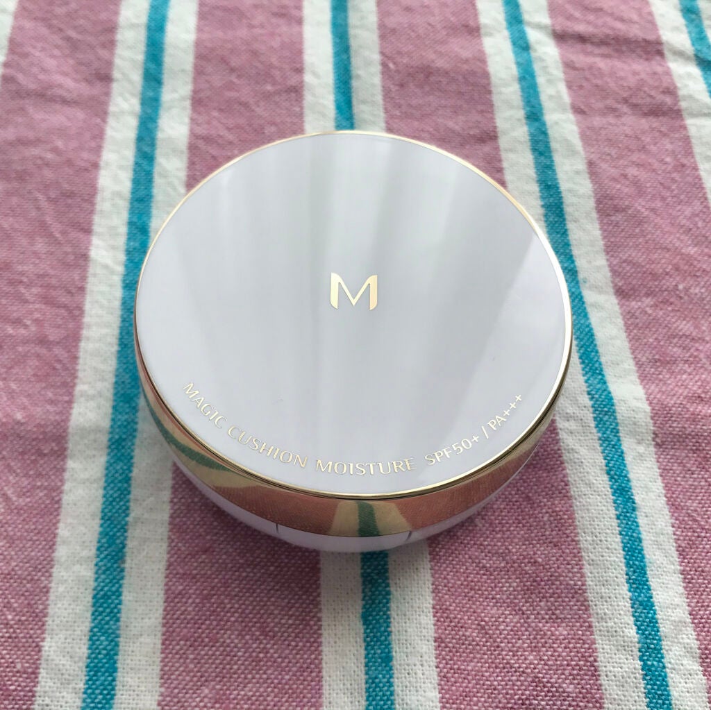 M クッション ファンデーション(モイスチャー)/MISSHA/クッションファンデーションを使ったクチコミ(1枚目)