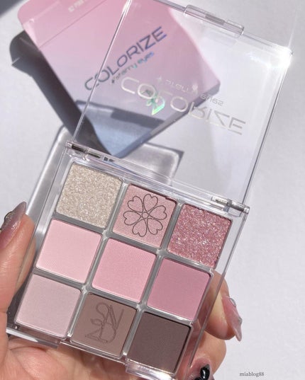 カラーライズスターリーアイズ/S2ND/アイシャドウパレットを使ったクチコミ(1枚目)