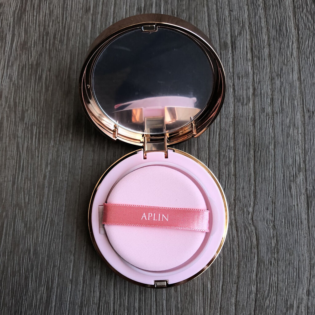 ピンクティーツリーカバークッション/APLIN/クッションファンデーションを使ったクチコミ（2枚目）