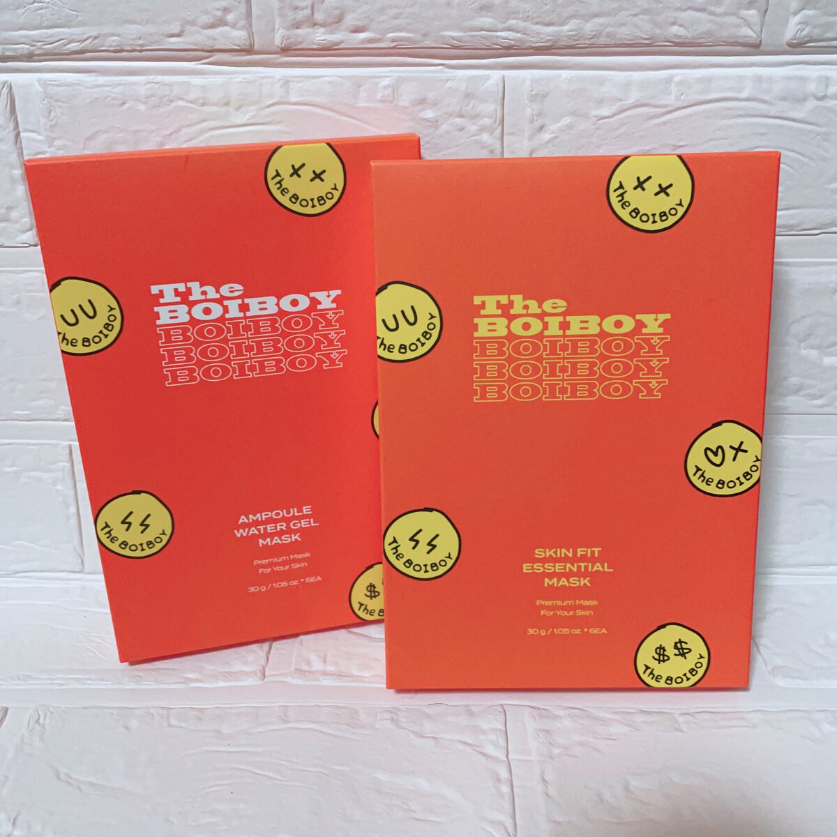 アンプル ウォーターゲルマスク/TheBOIBOY/シートマスク・パックを使ったクチコミ（1枚目）