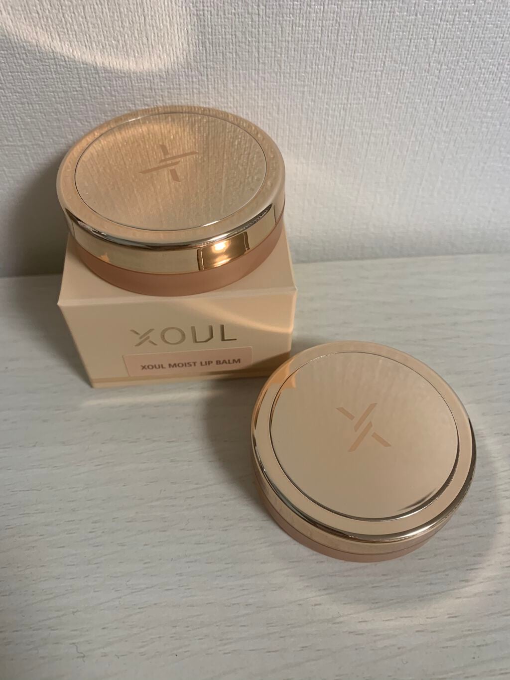 モイストリップバーム/XOUL/リップバームを使ったクチコミ(1枚目)