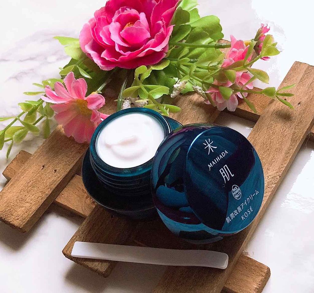 モコのクチコミ「最近人気の米肌。




こちらは年齢サインがあらわれやすい目元を集中ケアする薬用アイクリーム.....」（1枚目）