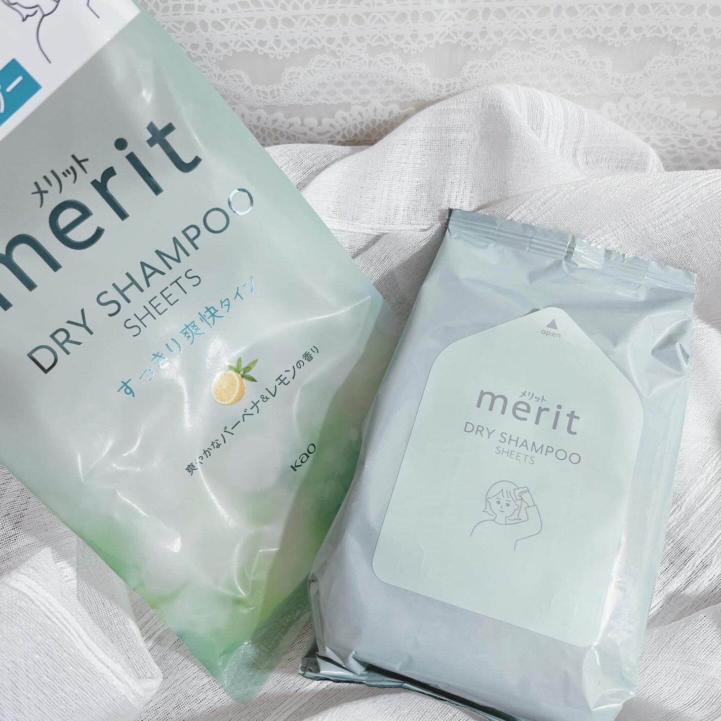 ぷえら on LIPS 「メリット
ドライシャンプースプレー
ドライシャンプーシート<す..」(3枚目)