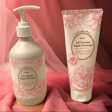 LPTローズエディション 
Rose Edition
・LPTシャンプー 500ml
・LPTトリートメント 230ml


株式会社Forsit様から提供されたDaleafの商品になります！🙇‍♀️
