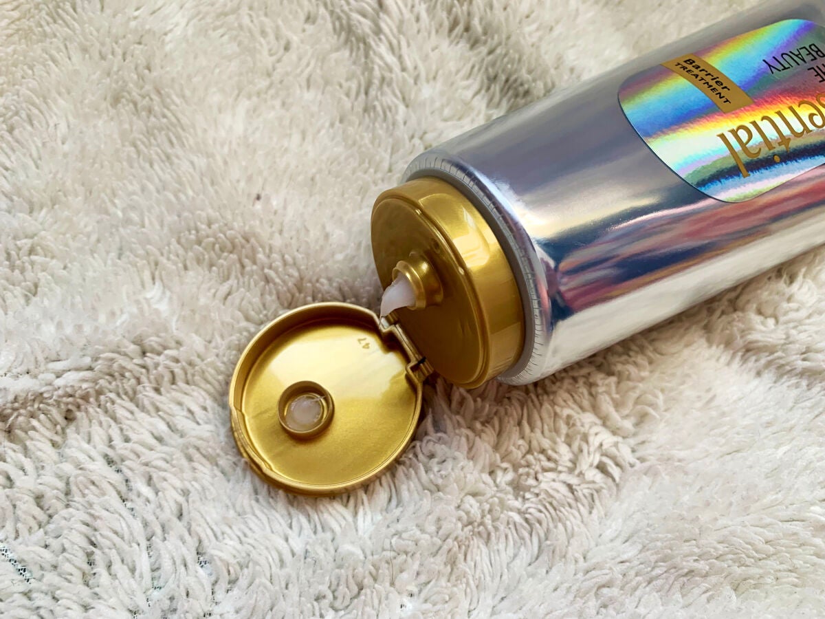 THE BEAUTY 髪のキメ美容プレミアムトリートメント<モイストリペアプレミアム>/エッセンシャル/洗い流すヘアトリートメントを使ったクチコミ(5枚目)