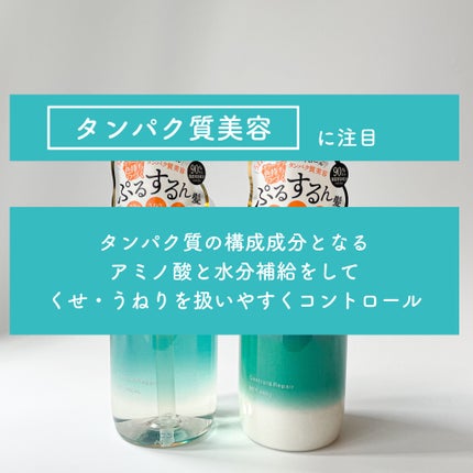 コントロール プロテイン シャンプー/トリートメント/ulumee/市販シャンプーを使ったクチコミ(2枚目)