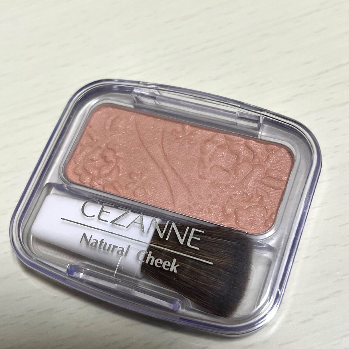 ナチュラル チークN/CEZANNE/パウダーチークを使ったクチコミ(1枚目)