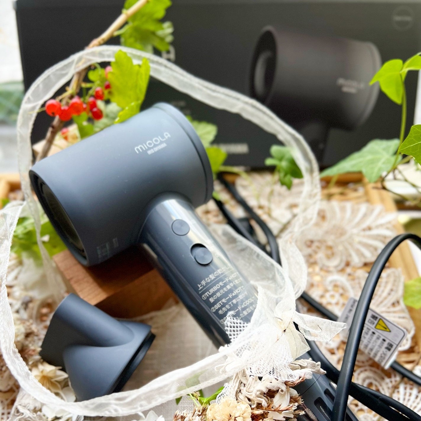 クイックイオンドライヤー HDR-M301/MiCOLA/ドライヤーを使ったクチコミ(3枚目)