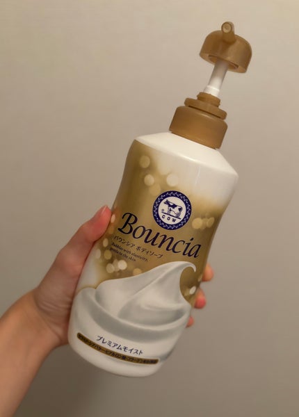 バウンシア ボディソープ プレミアムモイスト<しっとりタイプ>/Bouncia/ボディソープを使ったクチコミ(1枚目)