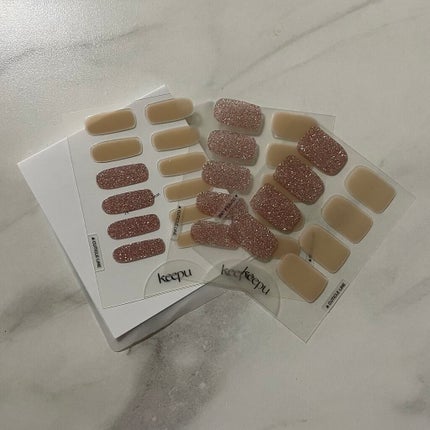 セルフカスタム ネイルシール/KEEPU/ネイルシールを使ったクチコミ(3枚目)