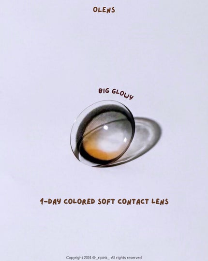 Big Glowy 1day/OLENS/ワンデー(1DAY)カラコンを使ったクチコミ(4枚目)