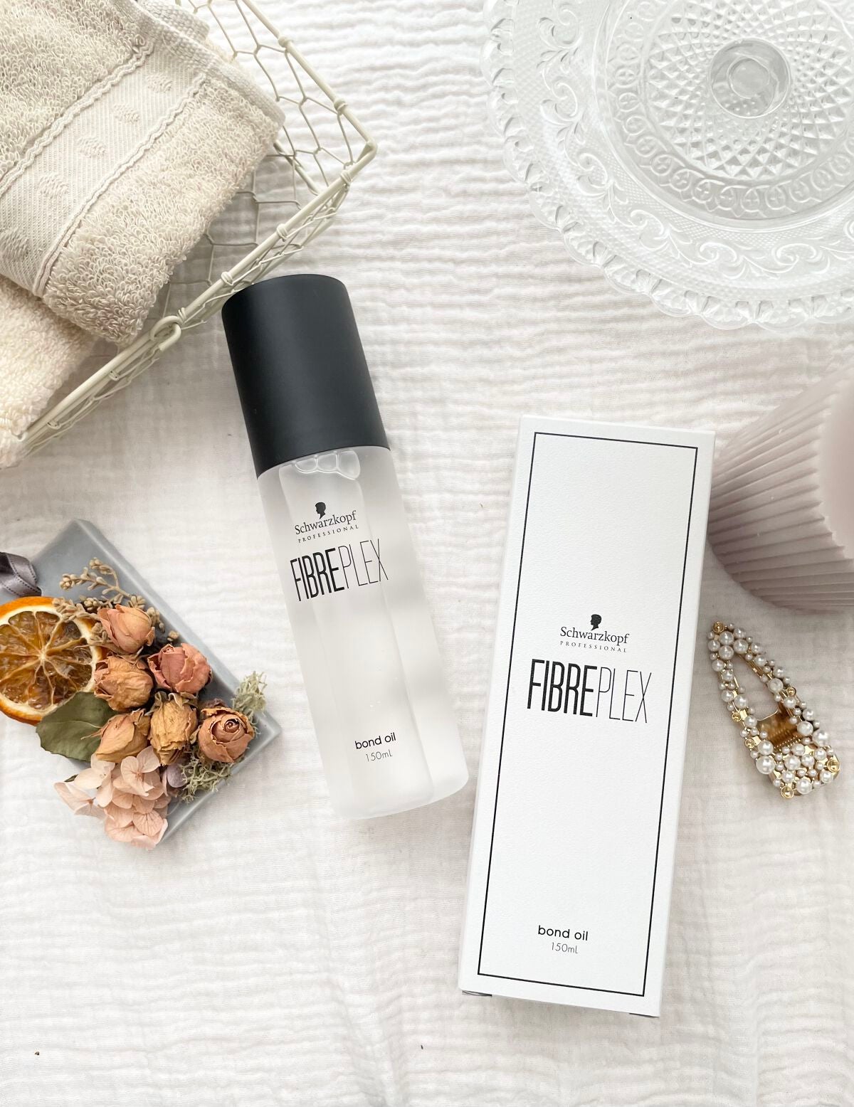 ファイバープレックス ボンドオイル/シュワルツコフ プロフェッショナル/ヘアオイルを使ったクチコミ(5枚目)