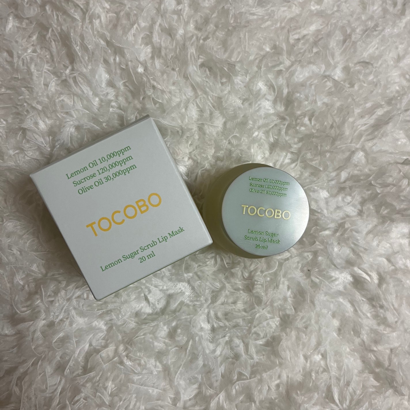 レモンシュガースクラブリップマスク/TOCOBO/リップスクラブを使ったクチコミ(3枚目)
