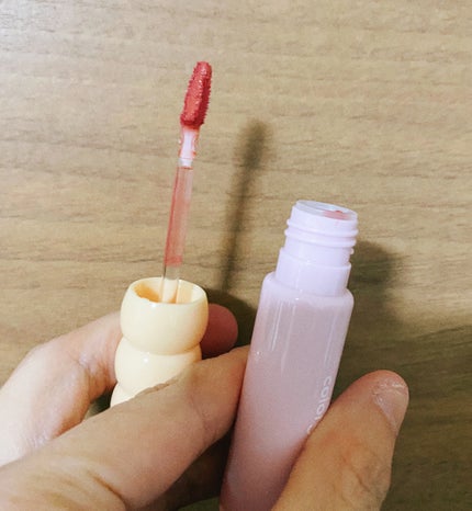 タンフルグラスグロス/Colorgram/リップグロスを使ったクチコミ(2枚目)