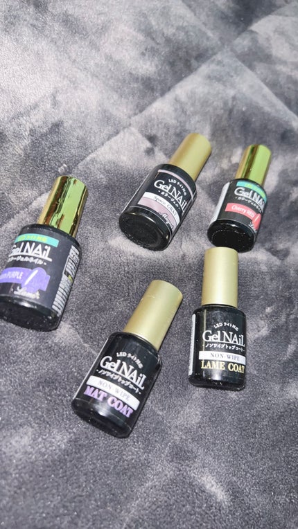 ジェルネイル(ライト対応)/セリア/ジェルネイルを使ったクチコミ(1枚目)