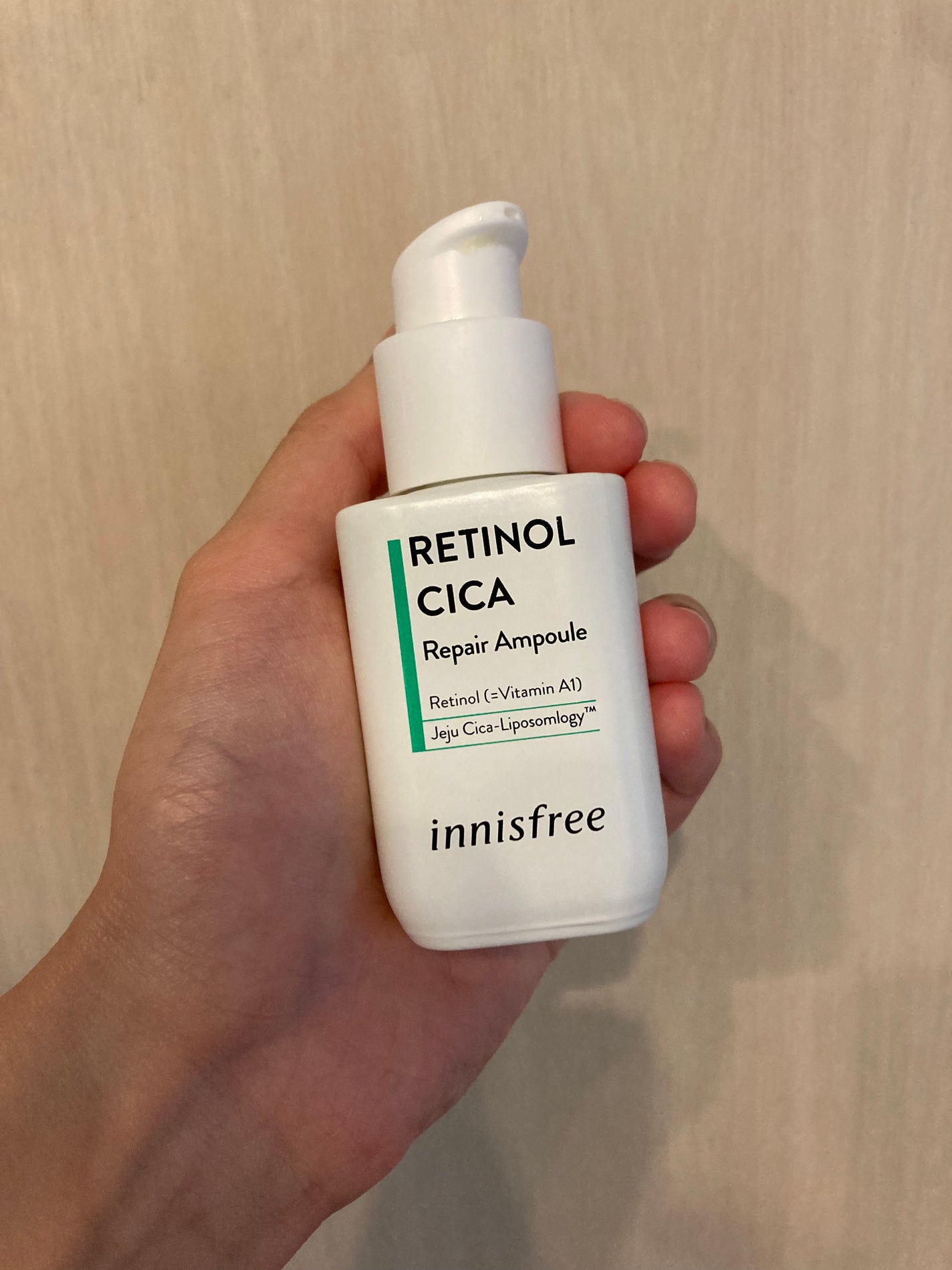 レチノール シカ リペア セラム/innisfree/美容液を使ったクチコミ(1枚目)