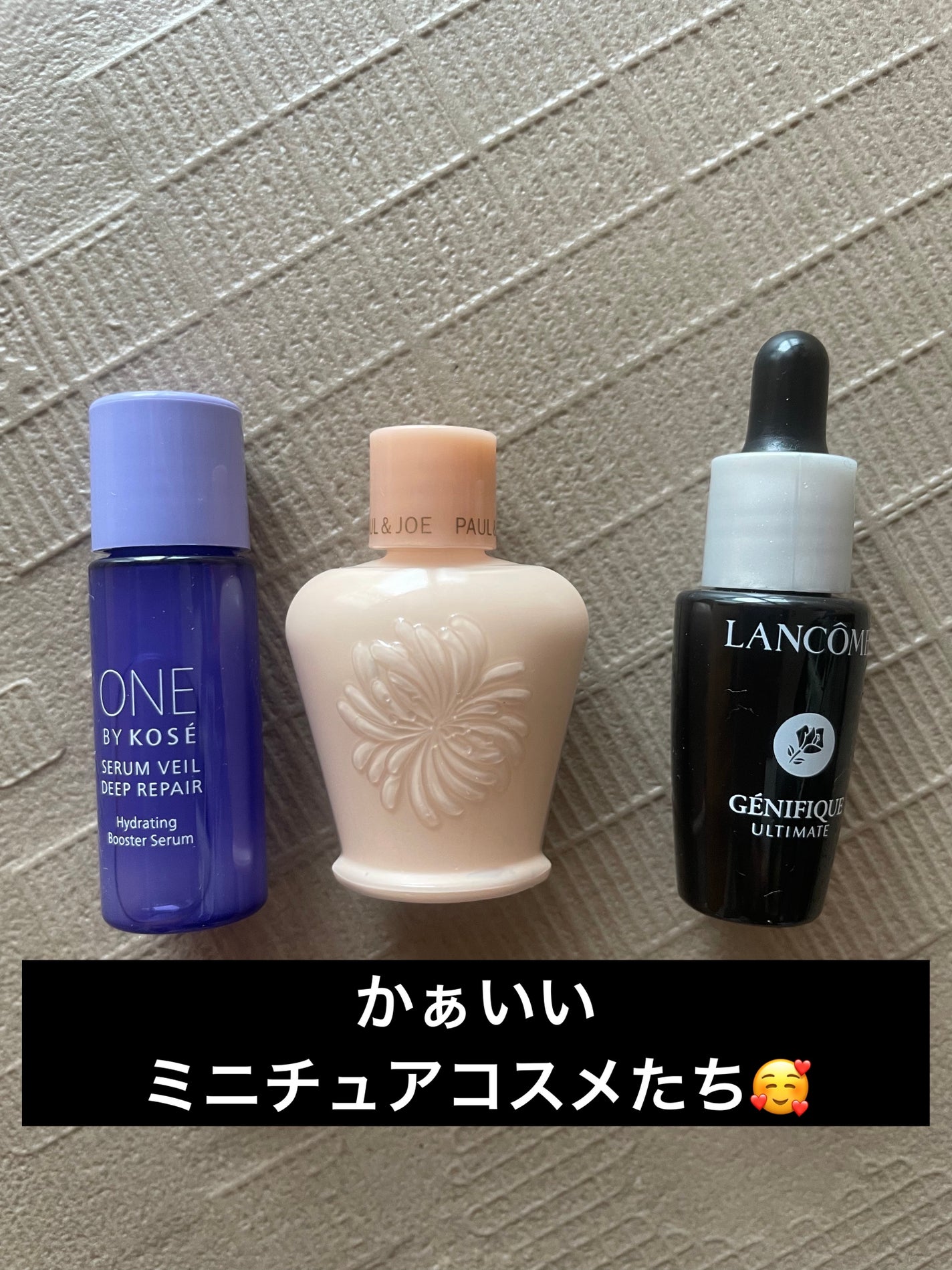 るぅ ☺︎ フォロバ *゚ on LIPS 「かぁいいミニチュアコスメたち⟡.·*.*.+゚2024年8月2..」(1枚目)