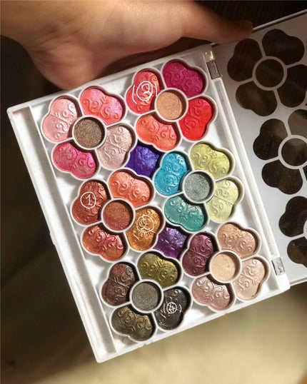 アイカラーパレット/ティアラガール/アイシャドウパレットを使ったクチコミ(2枚目)