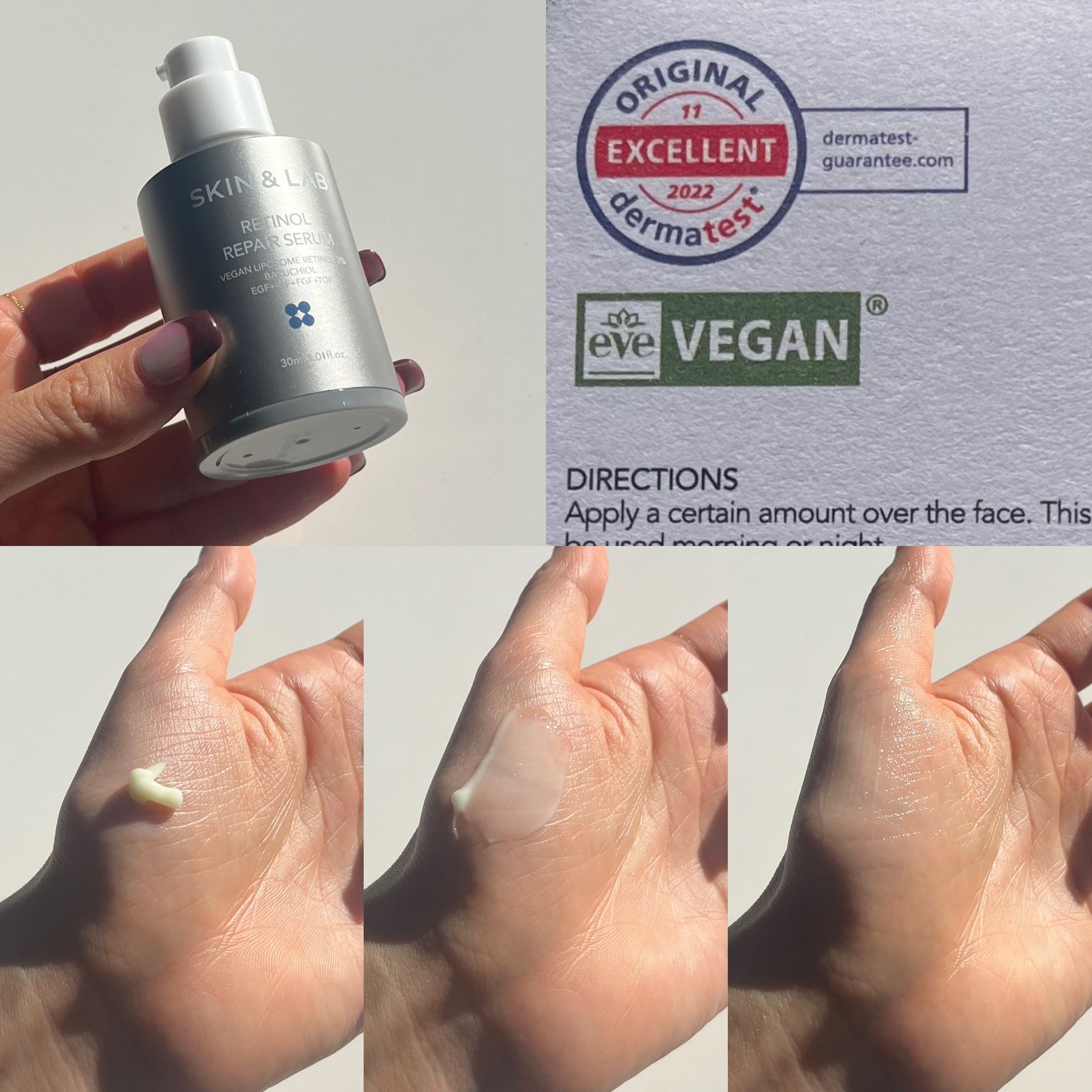 ヴィーガン バクチオールアイセラム/SKIN&LAB/アイケア・アイクリームを使ったクチコミ（2枚目）