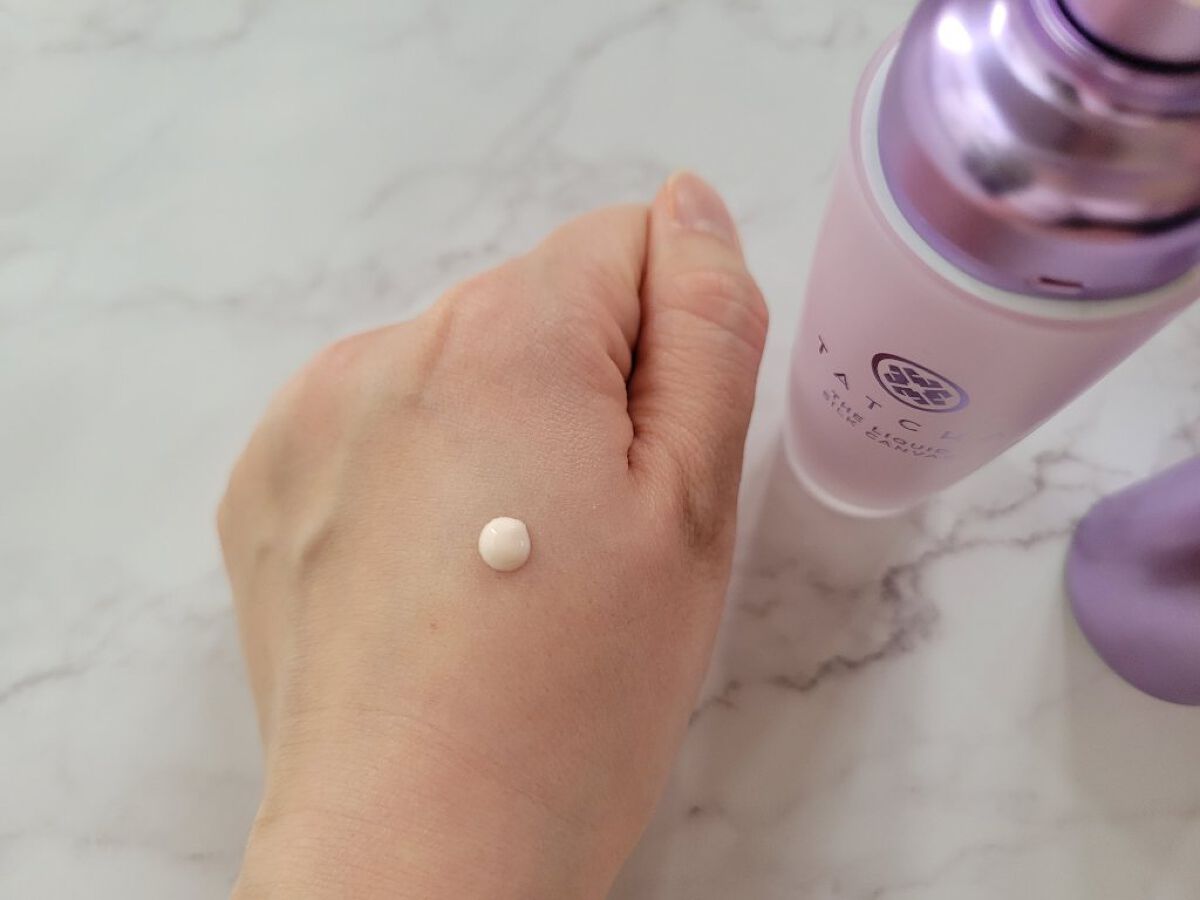 リキッド シルク キャンバス/タッチャ/化粧下地を使ったクチコミ（3枚目）