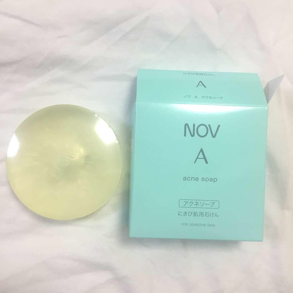 ノブ Ａ アクネソープ/NOV/洗顔石鹸を使ったクチコミ（1枚目）