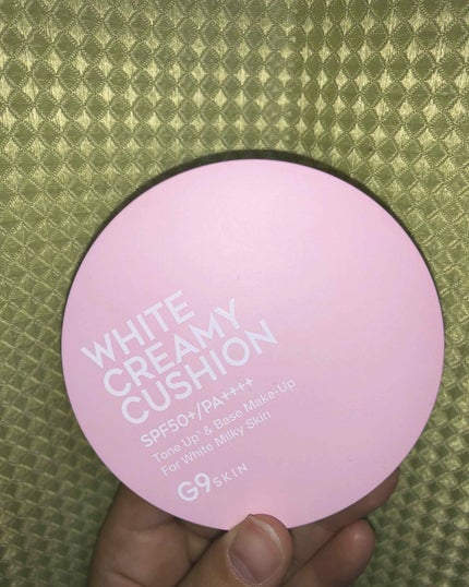 WHITE CREAMY CUSHION(ウユファンデ)/G9SKIN/化粧下地を使ったクチコミ(2枚目)