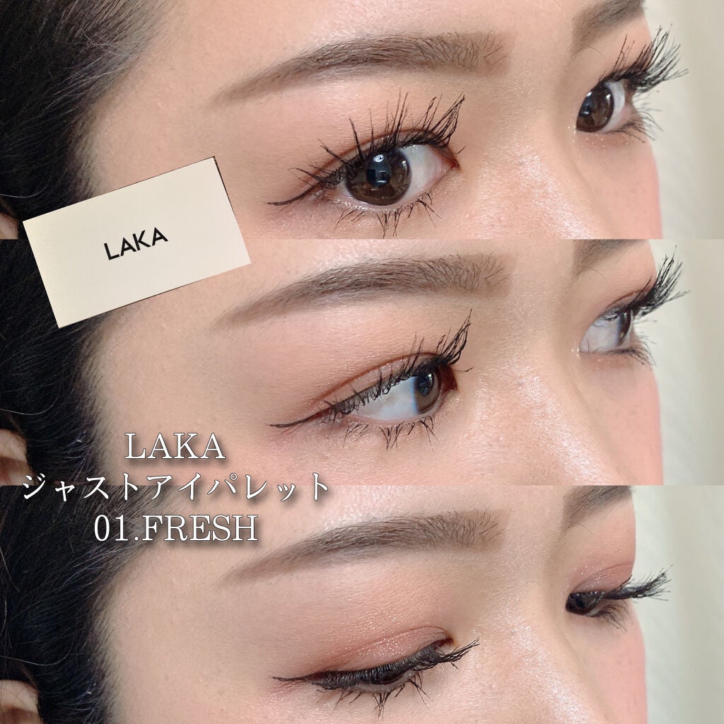 ジャストアイパレット/Laka/アイシャドウパレットを使ったクチコミ(1枚目)