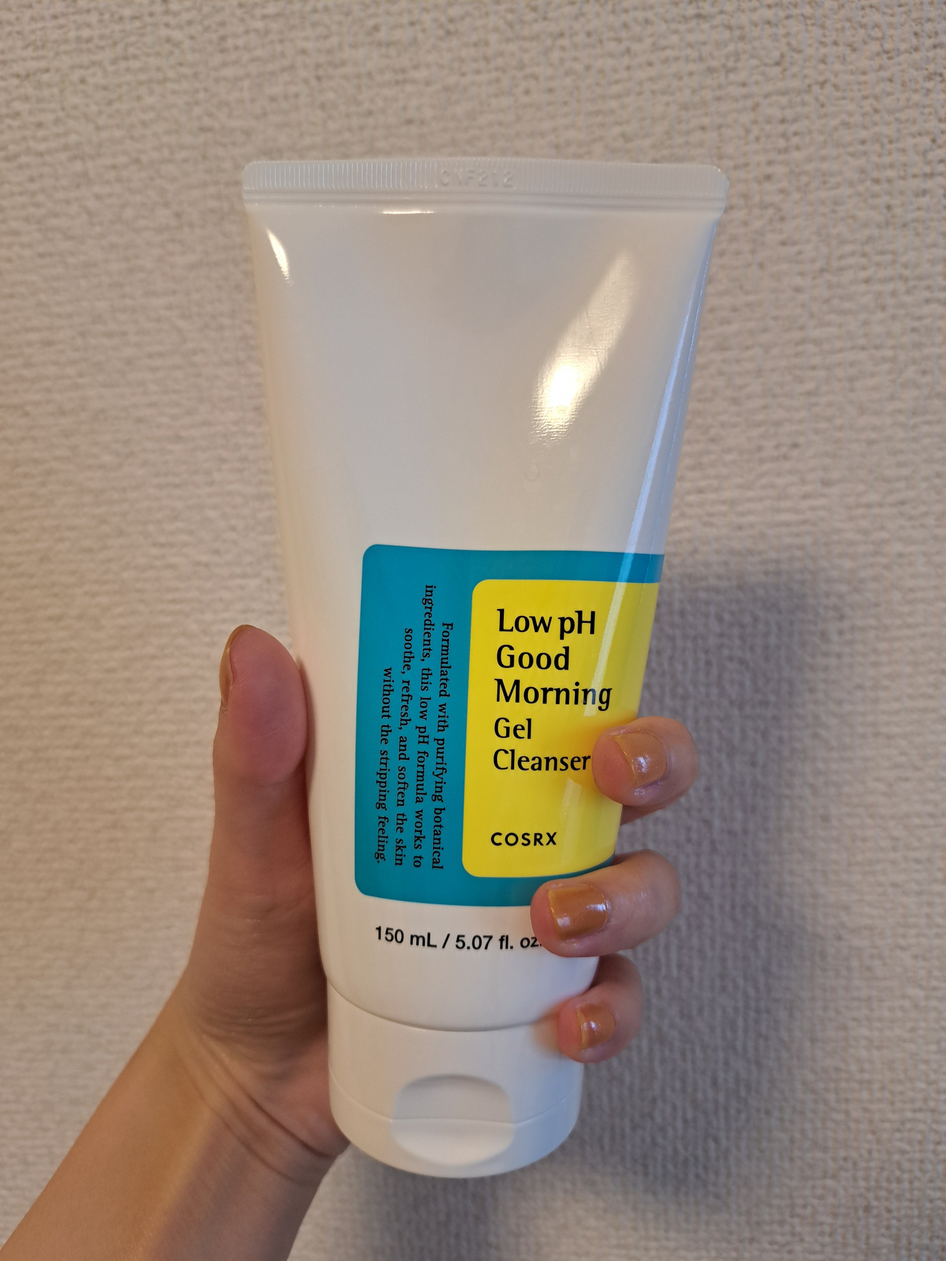 弱酸性グッドモーニングジェルクレンザー/COSRX/その他洗顔料を使ったクチコミ（1枚目）