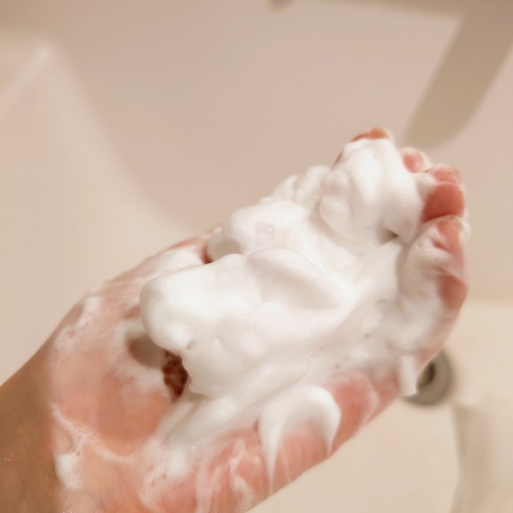 クリア クリーミーウォッシュ/BRIGHTAGE/洗顔フォームを使ったクチコミ（3枚目）