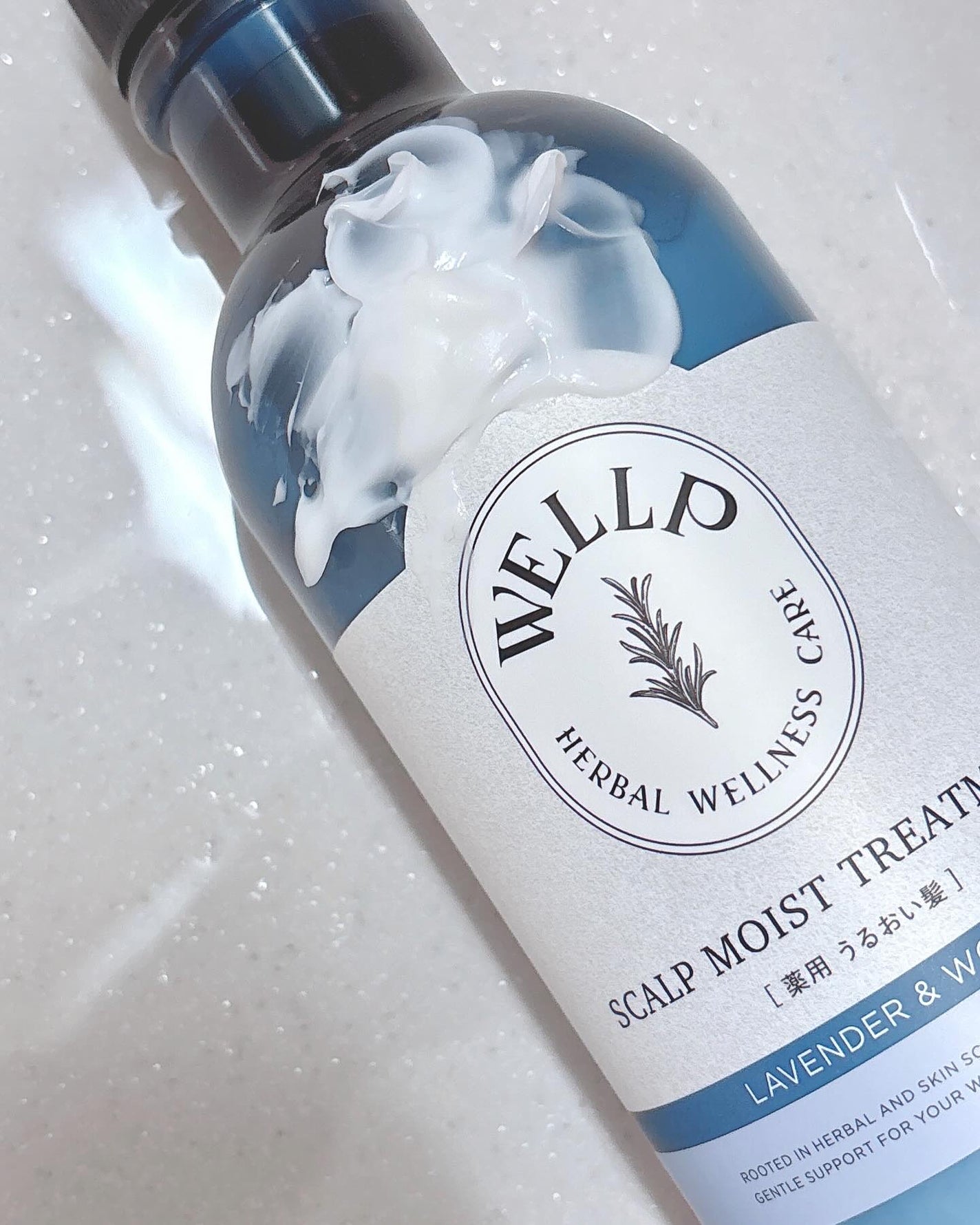 薬用スカルプケアシャンプー/トリートメント モイスト/WELLP/市販シャンプーを使ったクチコミ(6枚目)