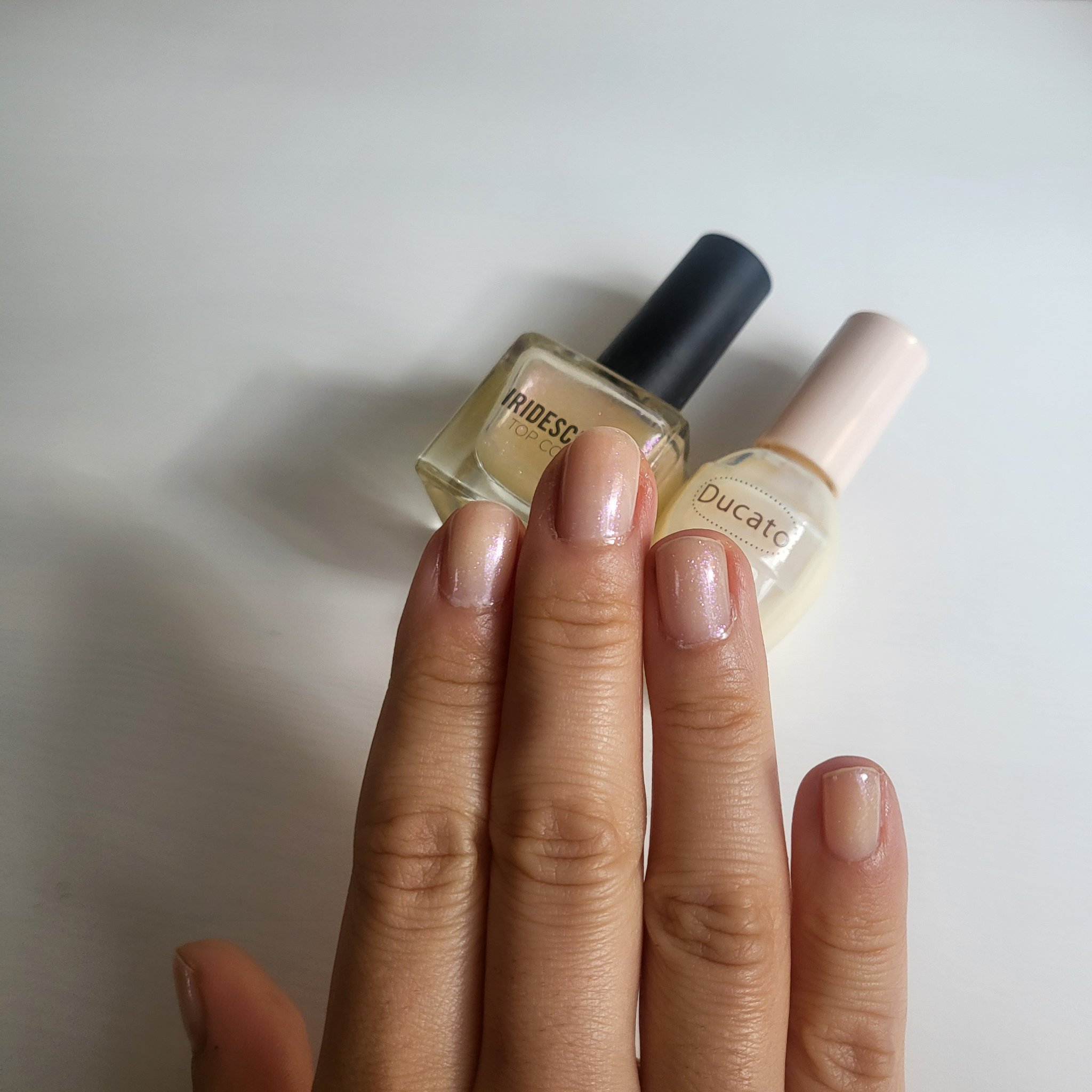ナチュラルネイルカラーN 055 コンデンスミルク/デュカート/マニキュアを使ったクチコミ（1枚目）