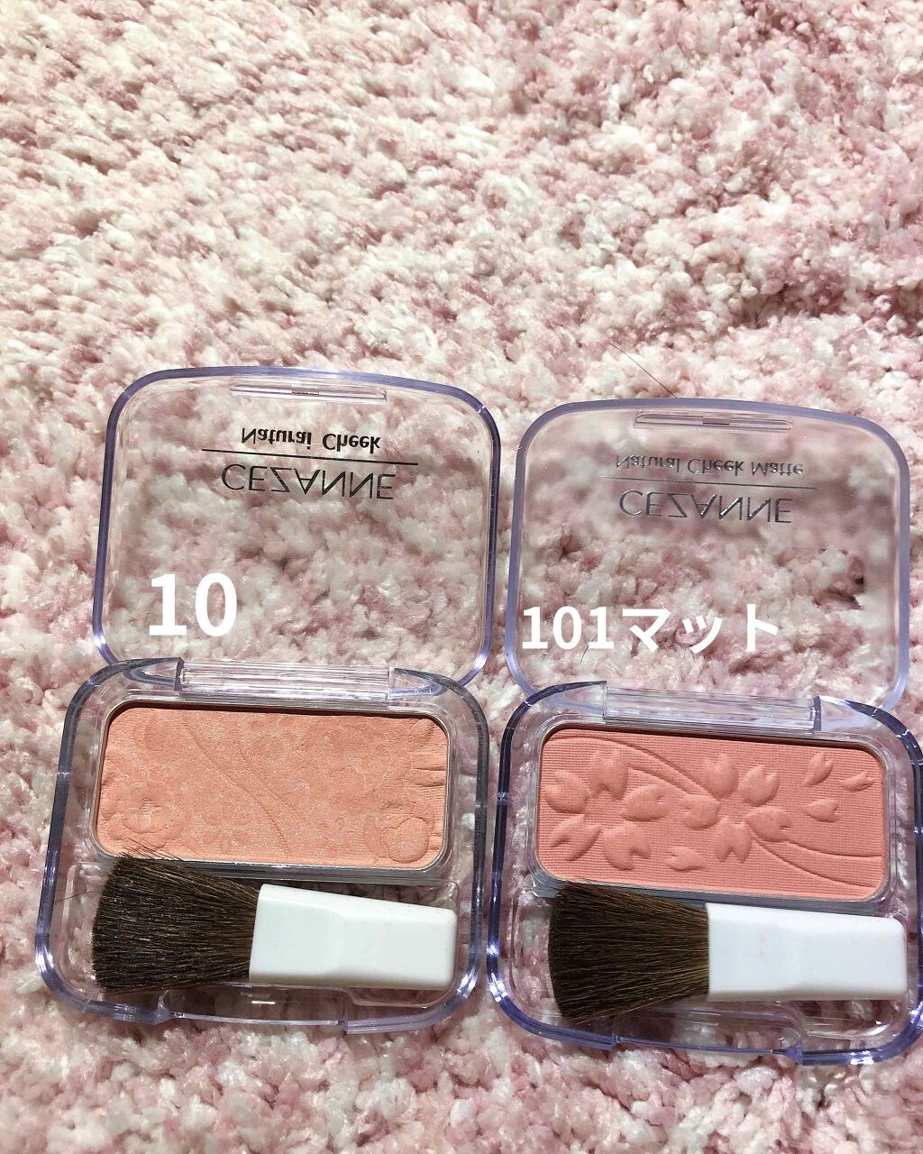 ナチュラル チークN/CEZANNE/パウダーチークを使ったクチコミ(2枚目)