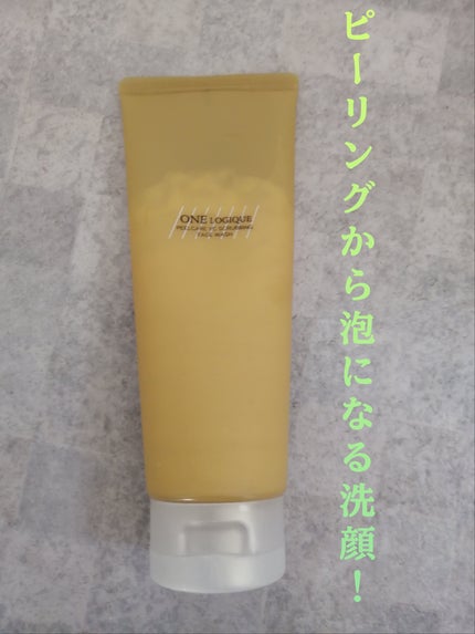 ピールケアVCスクラビングフェイスウォッシュ/ONE LOGIQUE/洗顔フォームを使ったクチコミ(1枚目)
