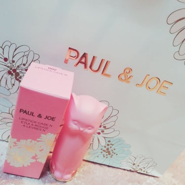 こんばんは🌙*.｡★
ずっと欲しかったPaul & JOEのリップを買ったので久々にレビューを書きに来ました

店員さんに｢普段使いできるリップが欲しい｣と相談して、実際に塗ってもらってかわいかった色に