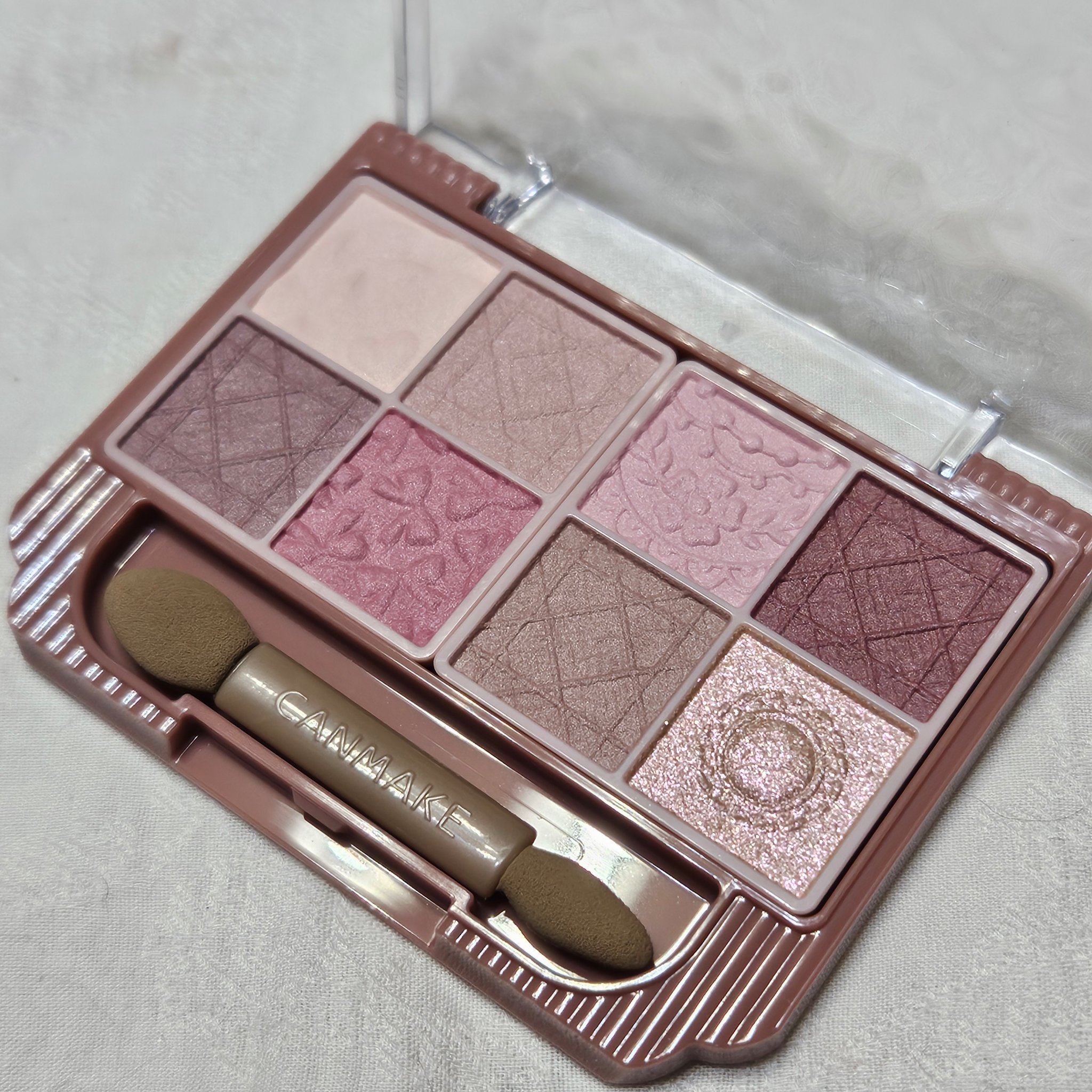 プティパレットアイズ（マットタイプ）/キャンメイク/パウダーアイシャドウを使ったクチコミ（2枚目）