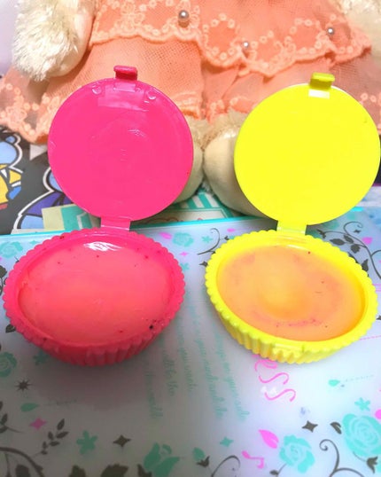 HOLIKA HOLIKA ホリカホリカ デザートタイム リップバームのクチコミ「このホリカホリカのリップバームはだいぶ前に母が韓国に行った時のお土産で貰ったリップです!
ま.....」(2枚目)