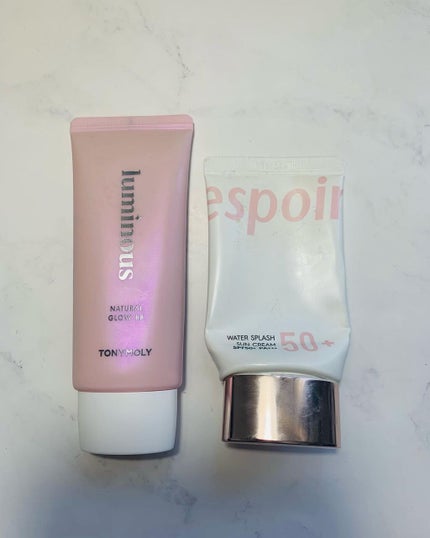 TONYMOLY Luminous Natural Glow BBのクチコミ「最近のベースメイク事情💁♀️
ツヤ肌好きな私ですが、最近 トニモリ のBBクリームをゲットし.....」(2枚目)