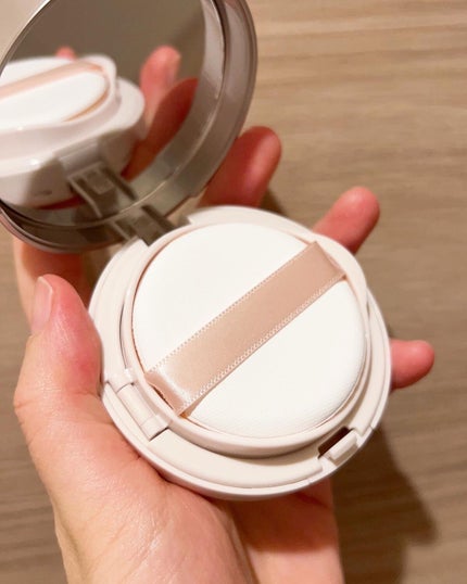 リンクルホワイトクッションファンデーション/コラリッチ/クッションファンデーションを使ったクチコミ(2枚目)