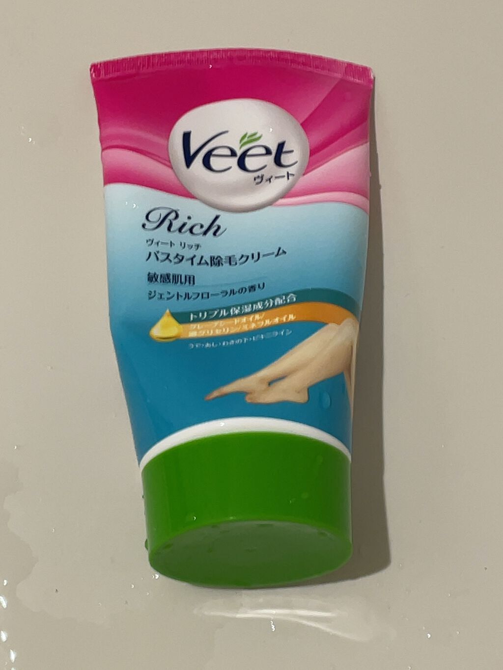 ヴィート Rich バスタイム除毛クリーム 敏感肌用/Veet/除毛クリームを使ったクチコミ（1枚目）