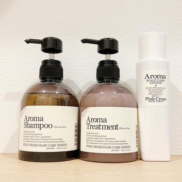 AROMA Shampoo／Treatment/Pink Cross(ピンククロス)/シャンプー・コンディショナーを使ったクチコミ（5枚目）
