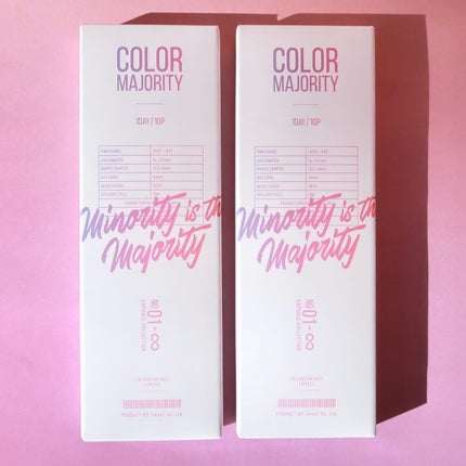 カラーマジョリティー/カラーマジョリティー/カラーコンタクトレンズを使ったクチコミ(4枚目)